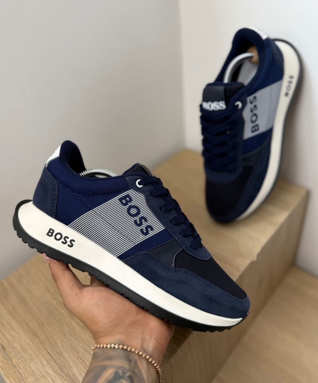 Deportivas Boos Jacquard Para Caballero